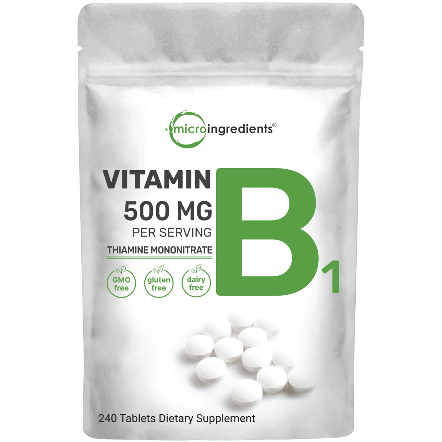 Micro Ingredients Vitamin B1 Thiamine Tablets