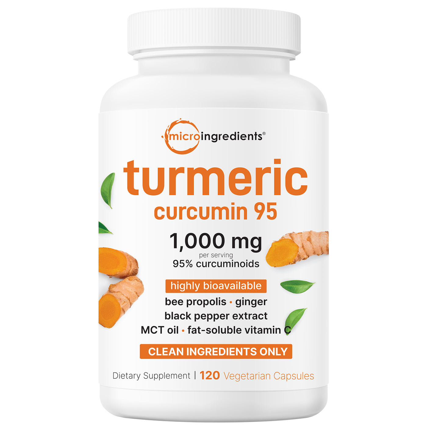 Corecumin Micro Ingredients Turmeric Curcumin 1,000mg | 95% Curcuminoids with Bl