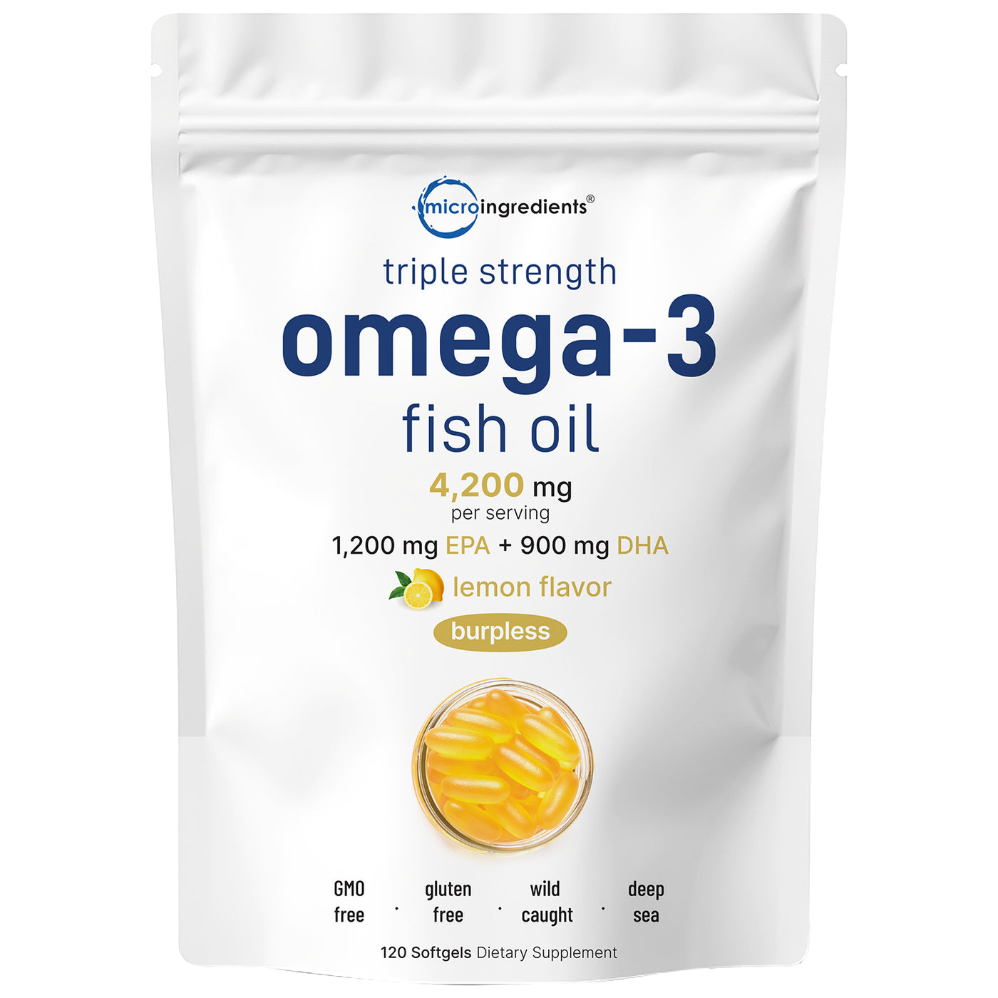Boise Brooke's Choice Bundle: Vitamin D3K2 5000IU & Omega Fish Oil 120 Softgels