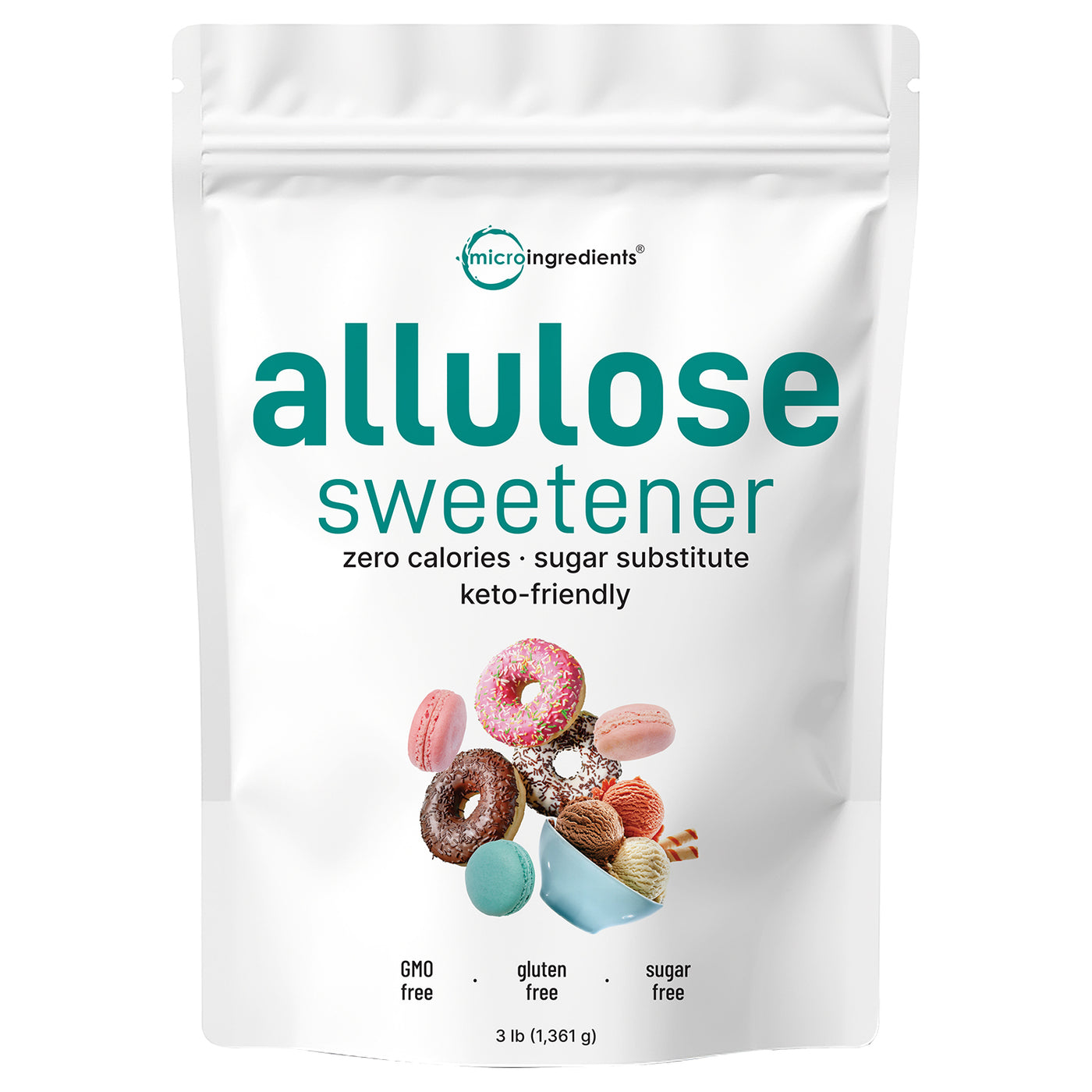 Allulose Sweetener Granules, 3 Pounds