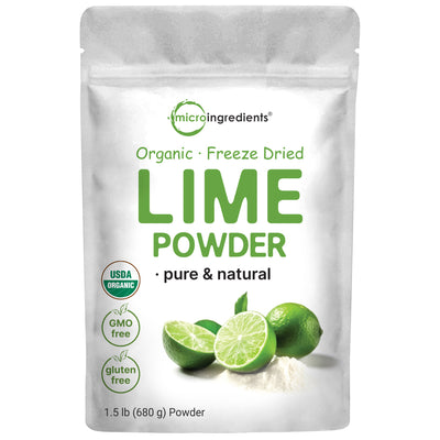 Organic Freeze-Dried Lime Powder, 1.5lbs