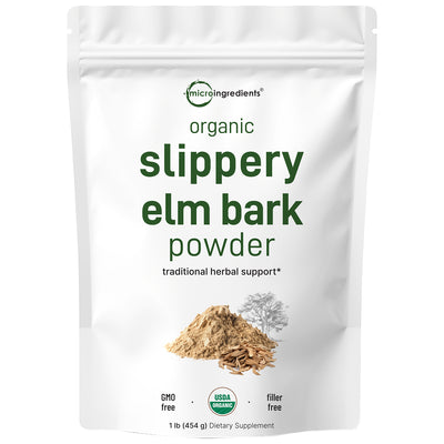 Organic Slippery Elm Bark Powder 1lb