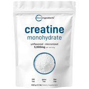 Micro Ingredients Micronized Creatine Monohydrate Powder - Unflavored