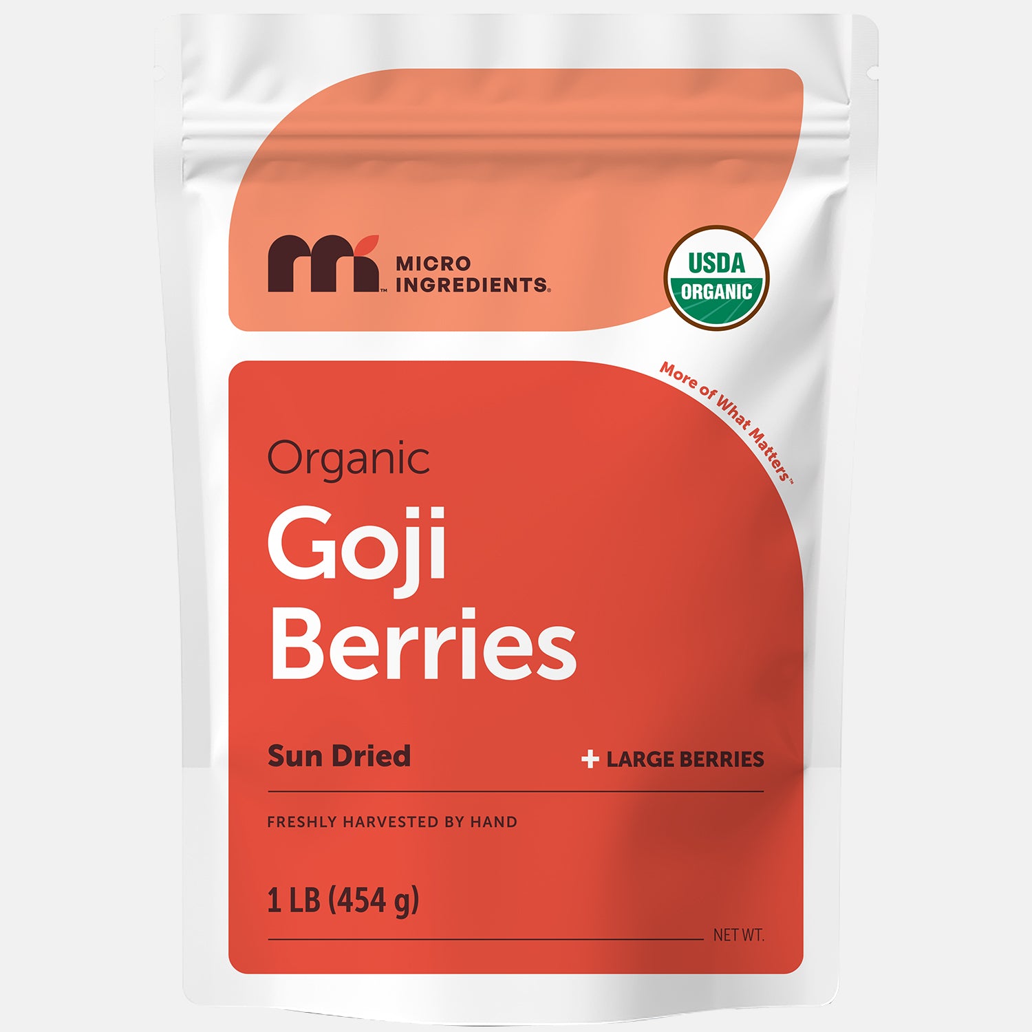 Micro Ingredients Organic Goji Berries, 1lb
