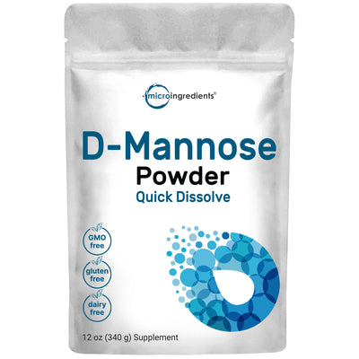 D Mannose Powder, 12 Ounces