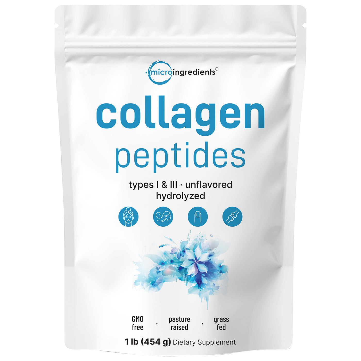 Micro Ingredients Bovine Collagen Protein Powder, 41 Servings