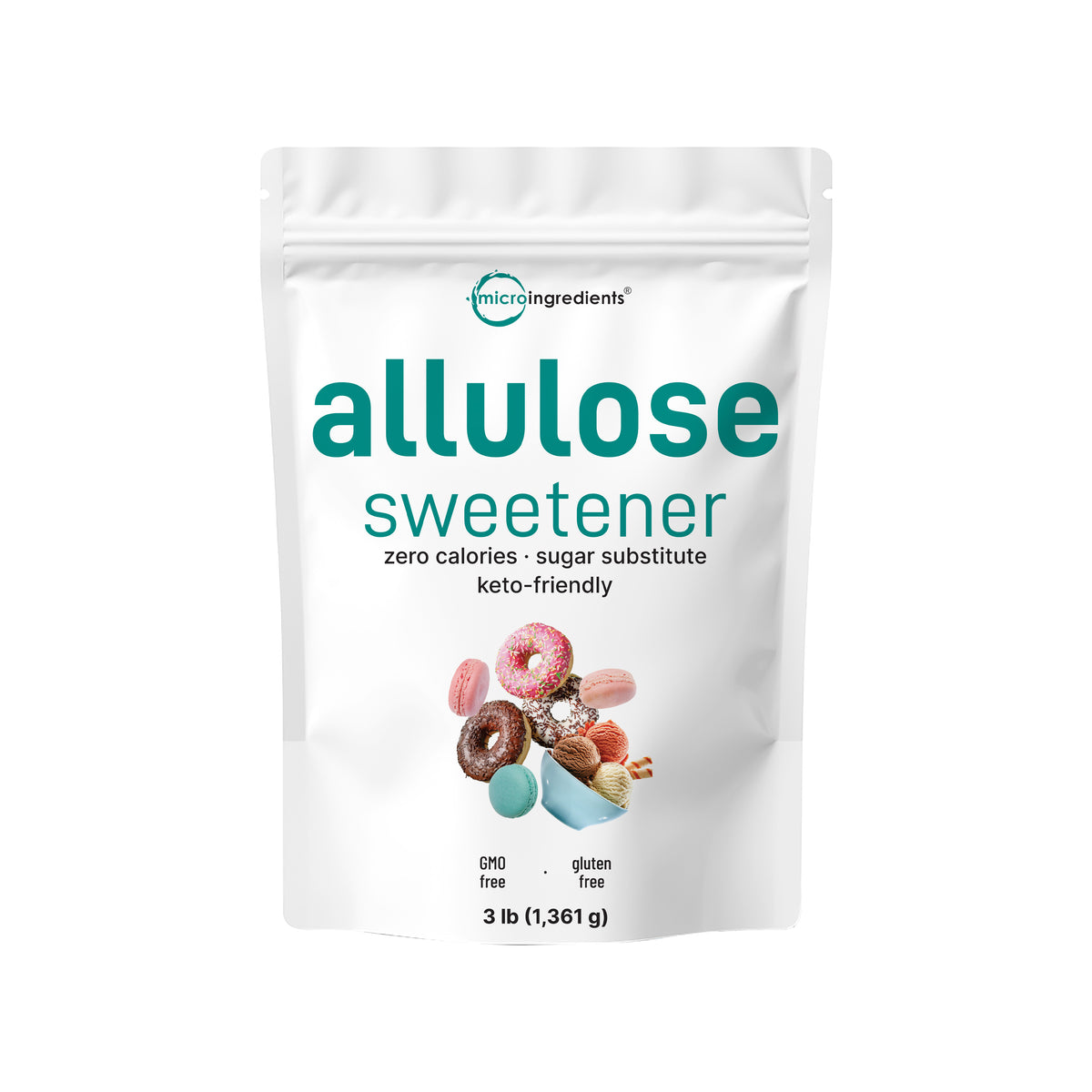 Micro Ingredients Allulose Sweetener Granules, 3 Pounds