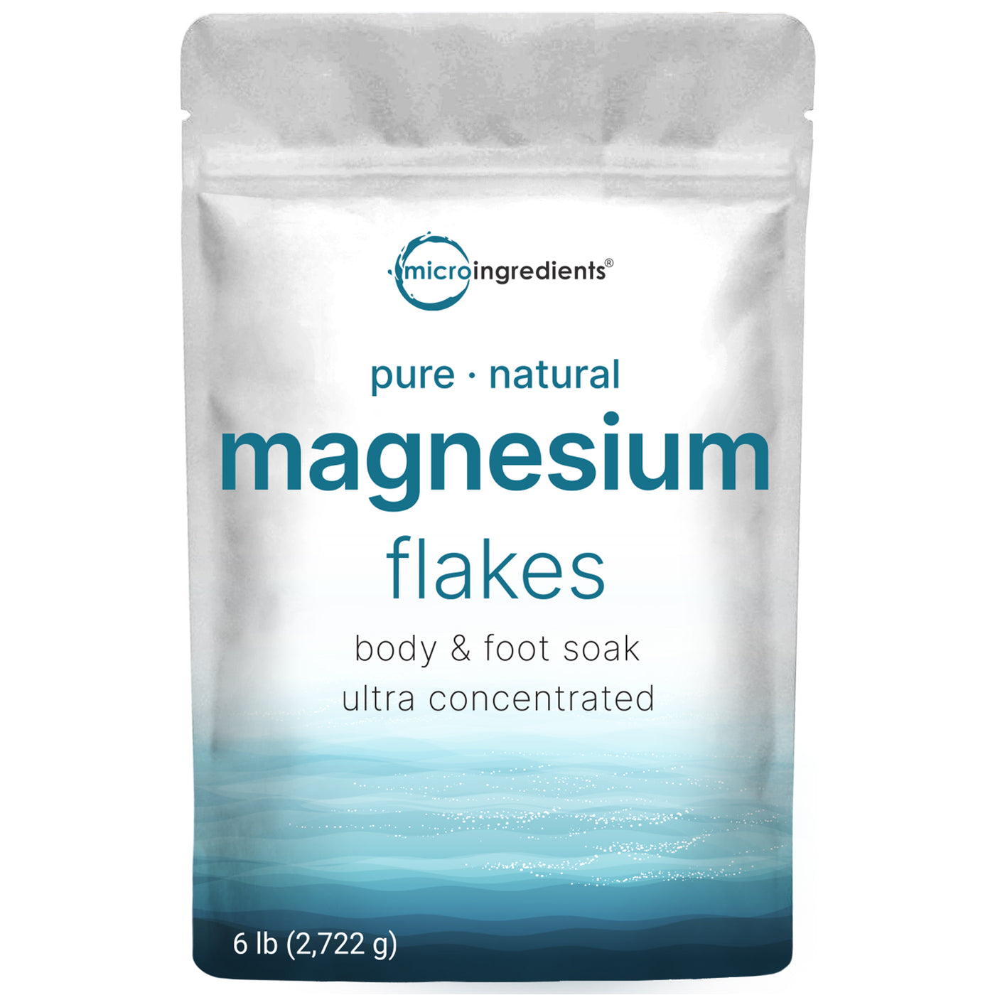 Pure Magnesium Flakes, 6lb