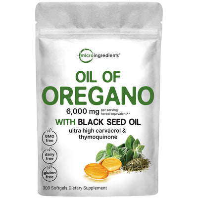 Pure Oregano Oil - Natural Support for Cold Relief