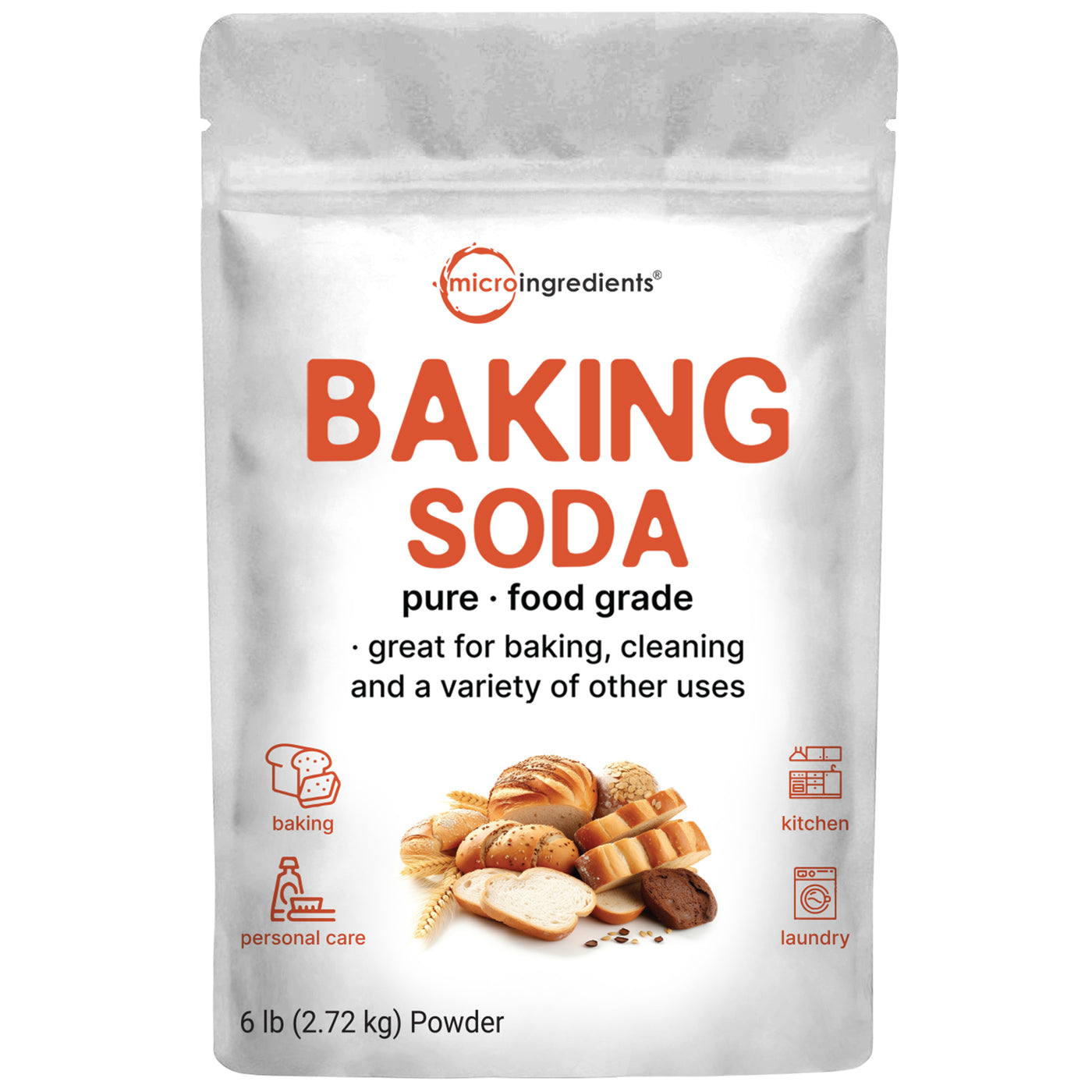 Pure Baking Soda - Versatile & Eco-Friendly Solutions for Home and Kitchen