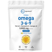 Micro Ingredients Ultra Omega 3-6-9 Softgels