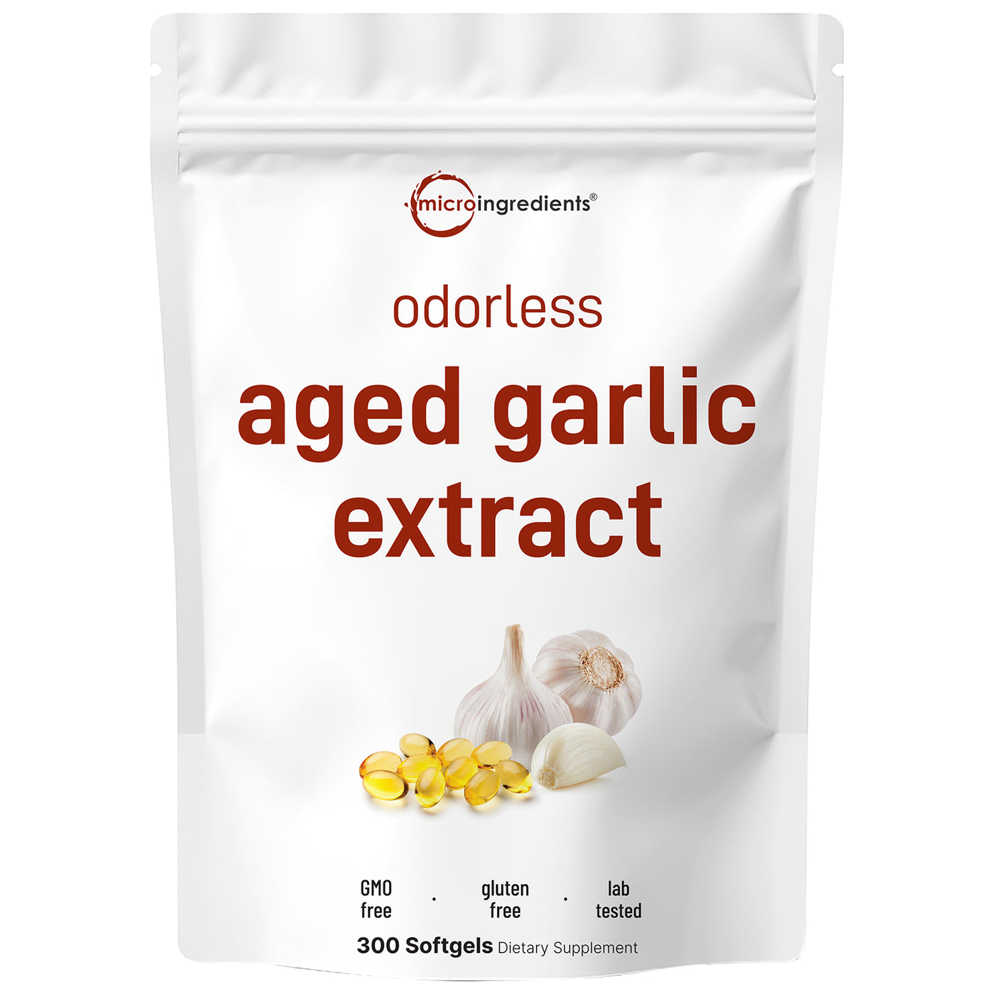 Micro Ingredients Odorless Garlic Softgels