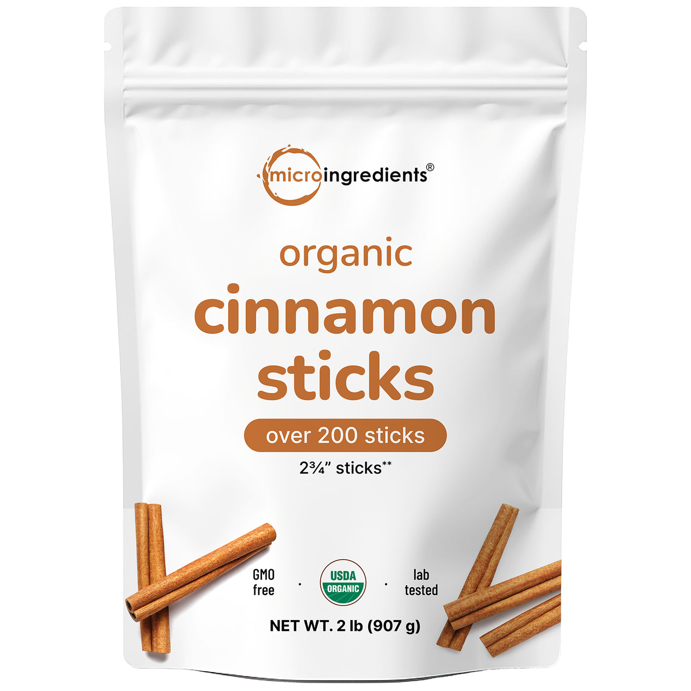 Micro Ingredients Organic Whole Cinnamon Sticks