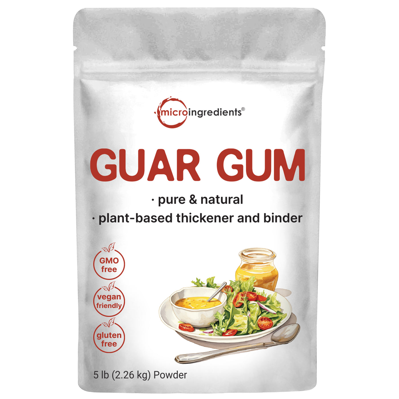 Guar Gum Powder for Baking, 5lb