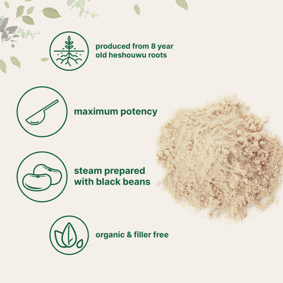 Organic Fo-Ti Powder Forms