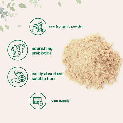 Organic Acacia Senegal Fiber Powder, 2 Pounds Powder Forms