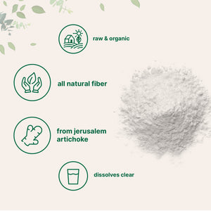 Organic Inulin FOS Powder | Premium Organic Inulin Plus FOS – Micro ...