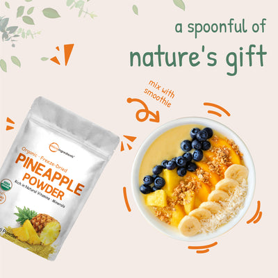 Organic pineapple Powder Nature's Gift