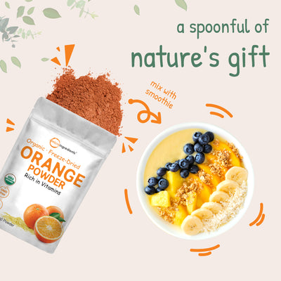 Organic Orange Powder