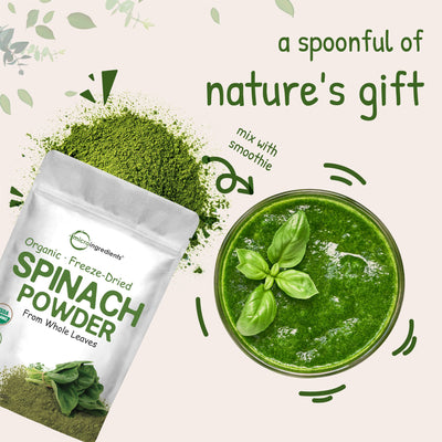 Organic Spinach Powder, 1lb