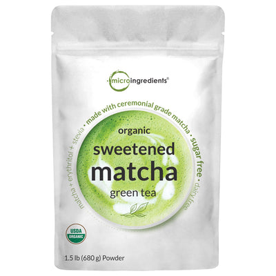 Organic Sweet Matcha Green Tea Powder, 24 Ounce