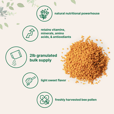 Fresh Bee Pollen Granules Forms