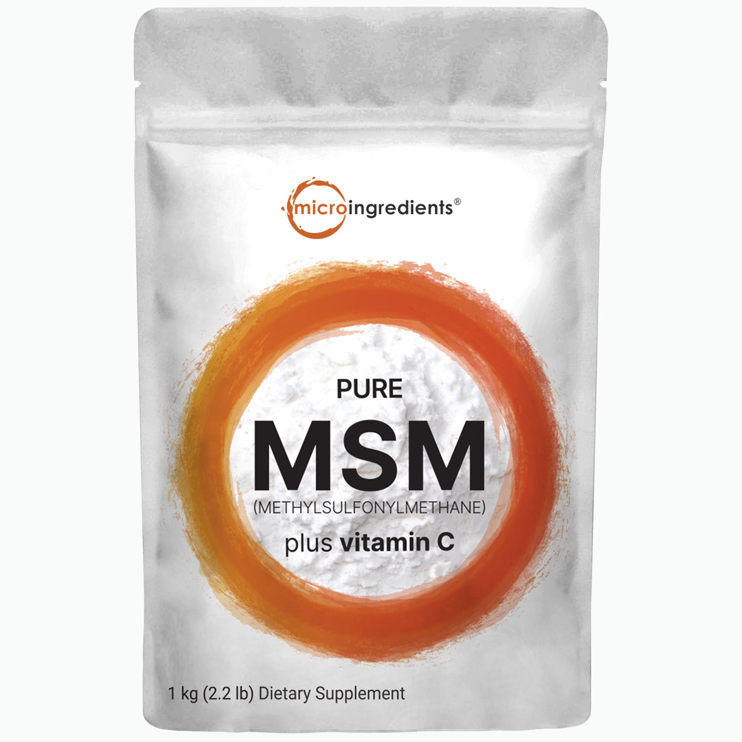 Best MSM Supplement Pure MSM Powder with Vitamin C Micro Ingredients