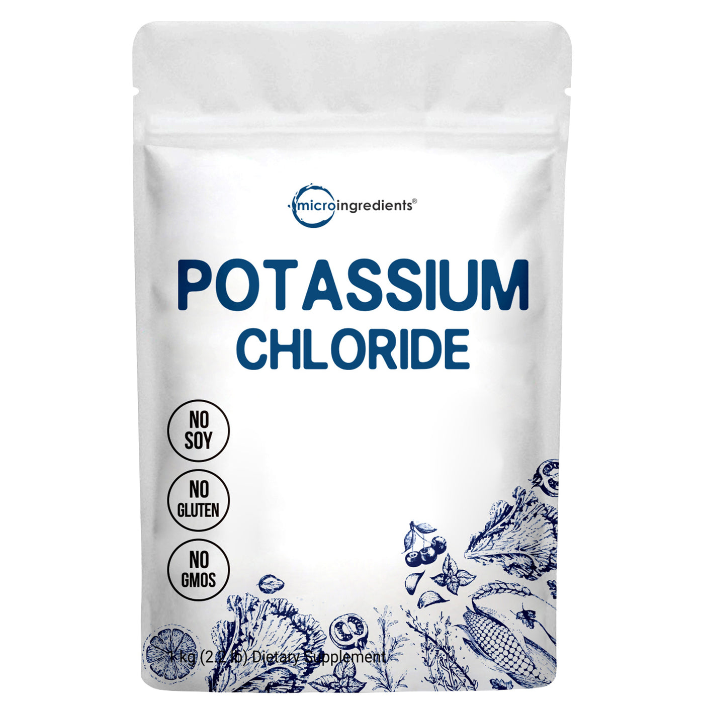 Micro Kcl High-Quality Potassium Powder - Pure Potassium Chloride Powder ...